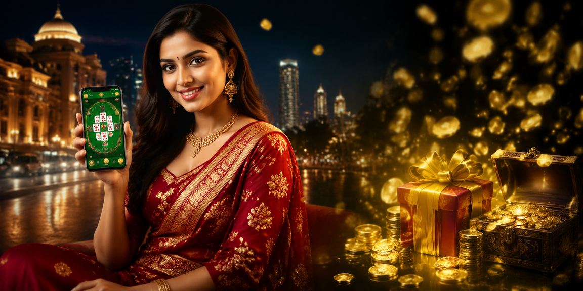 Live dealer hosting an Indian casino game